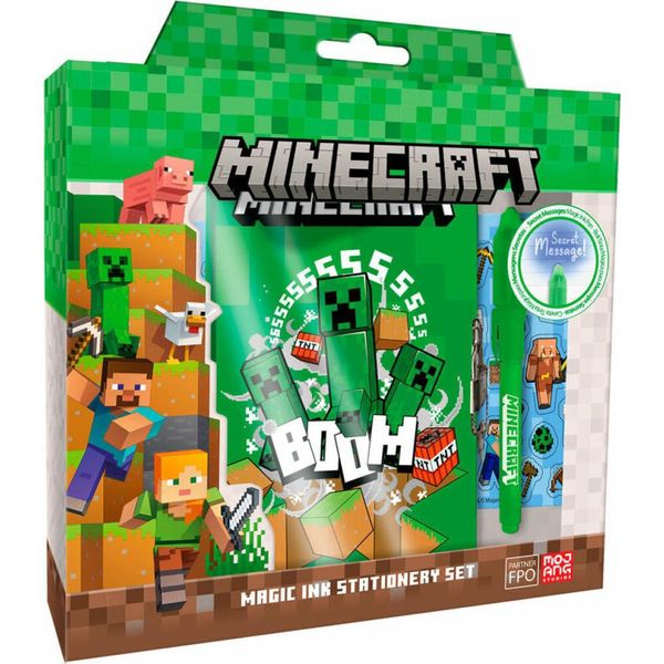 Notebook Z Magicznym Dugopisem Minecraft - Oficjalny Produkt Kids Licensing-image
