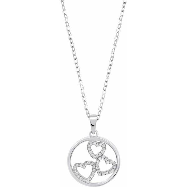 Collana Lotus In Argento 925 Circa 42 Cm Da Donna JLP3593-1-1-image