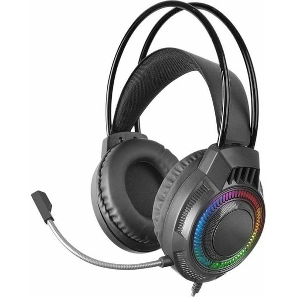 Mars Gaming MH124, Cavo, Gioco, 20 - 20000 Hz, 251 G, Cuffie Con Microfono, Nero-image