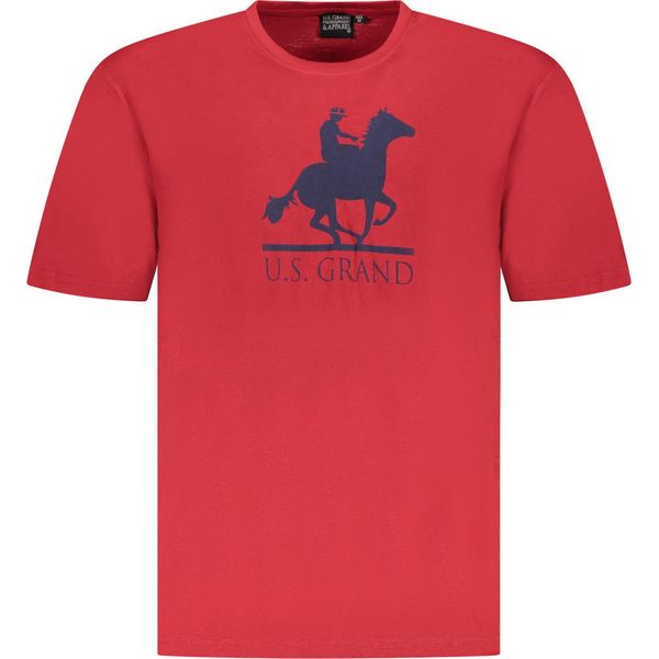Us Grand Polo Men's SHORT-SARM T-SHIRT Red : Colore - Rosso, Taglia - 3XL Taglia: 3XL Colore: Rosso-image