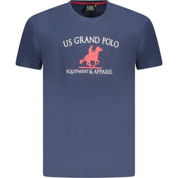 Us Grand Polo SHORT-SARM T-SHIRT Uomo Blu : Colore - Blu, Taglia - S Taglia: S Colore: Blu-image