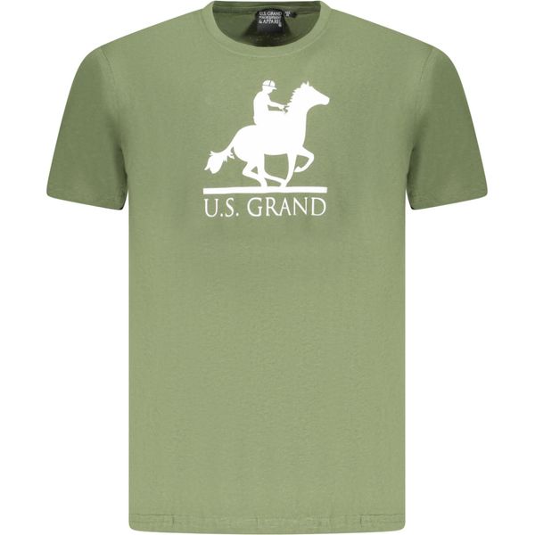 Us Grand Polo SHORT-SARM T-SHIRT Men Green : Colore - Verde, Taglia - 3XL Taglia: 3XL Colore: Verde-image