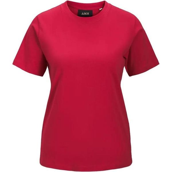 Jack & Jones Anna Regular Every Jjxx Kurzarm-T-Shirt Rot S Damen Rot S-image