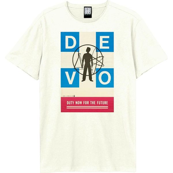 Amplified - Maglietta "Duty Now For The Future"" Per Uomo/Donna Unisex GD4163 (M) (Bianco Sporco)"-image