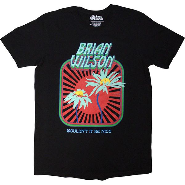 Brian Wilson - Maglietta "Wouldn't It Be Nice"" Per Uomo/Donna Unisex RO14980 (Xl) (Nero)"-image