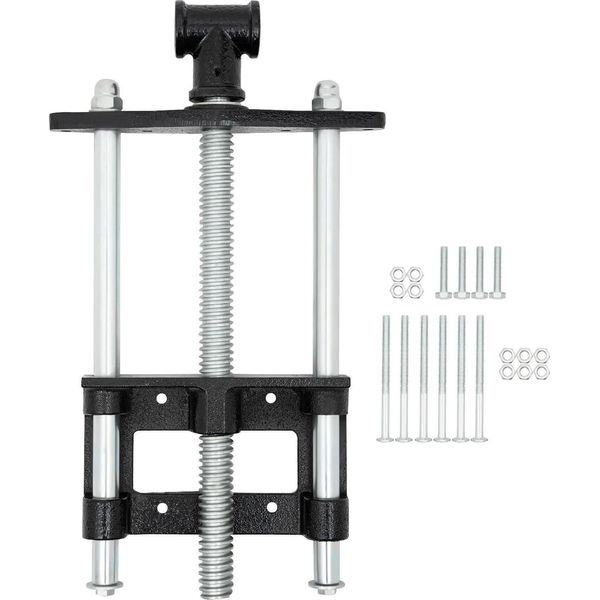 Morsa Per La Lavorazione Del Legno - Morsa Da Banco - 18 Cm - Morsetto Da Tavolo - Per La Lavorazione Del Legno - Per Il Banco Da Lavoro - Blu-image