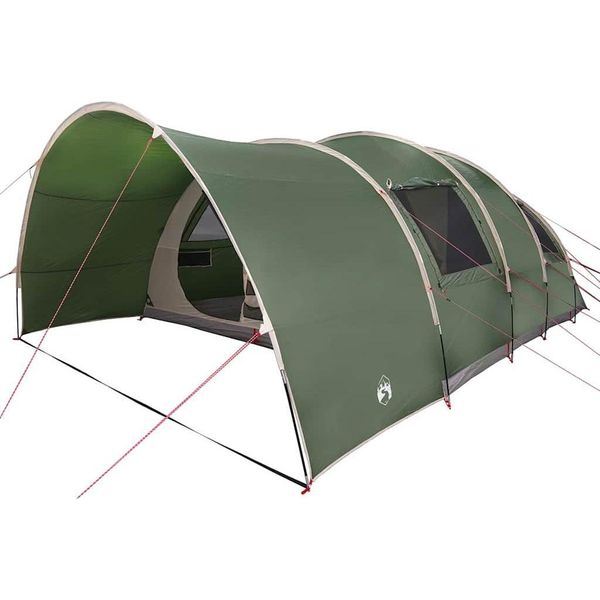 Vidaxl Tenda A Tunnel Con Tetto E Magazzino Verde 710 X 460 X 245 Cm-image