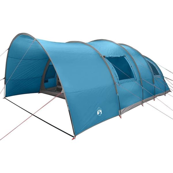 Vidaxl Tenda A Tunnel Con Tetto E Deposito Blu 710 X 460 X 245 Cm-image