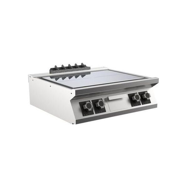 Mareno M1-900 Plancha Con 4 Piastre Di Cottura Piatte, 80 Cm-image