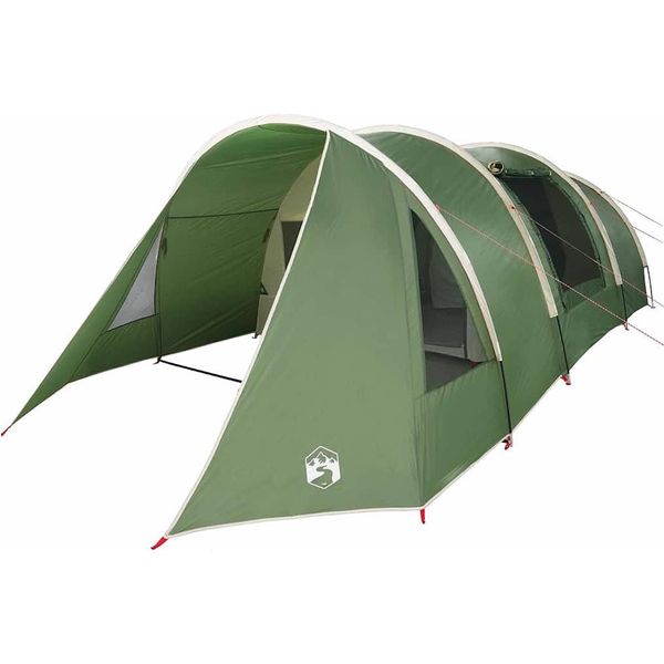 Vidaxl Tenda A Tunnel Con Tetto Verde E Bianco 778 X 356 X 210 Cm-image