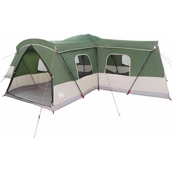 Tenda Vidaxl Verde 680 X 510 X 210 Cm 185T Poliestere Con Rivestimento In Pu-image