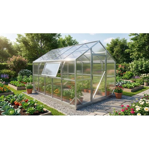 Serra In Policarbonato Di Garten Dream "Victoria Mini"" 2,5X4M Con Policarbonato Da 4 Mm"-image