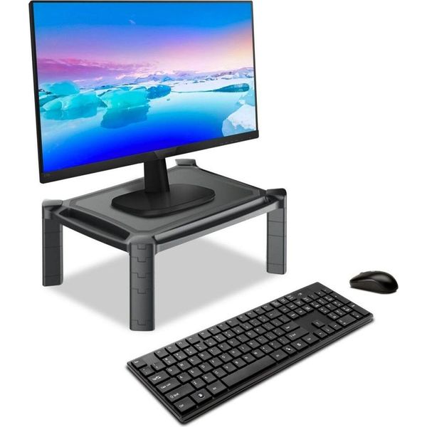 Techly ICA-MS-401 Techly HöHenverstellbare Ablage / Stand FüR 13-32" Displays"-image