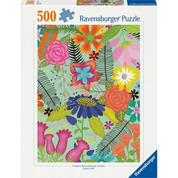 Ravensburger Puzzle 12001382 - Flowerjugle - Puzzle Da 500 Pezzi Per Adulti A Partire Da 12 Anni 12001382-image