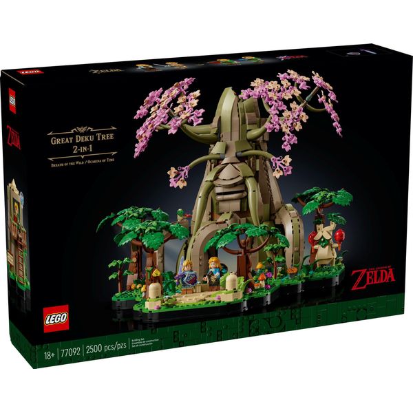 Lego The Legend Of Zelda Deku Tree 2-In-1, Set Da Costruzione Con 4 Minifigure Da Collezione, Modello Da Rimodellare Ed Esporre, Regalo E Oggetto Da Collezione Per Collezionisti E Fan Adulti 77092-image
