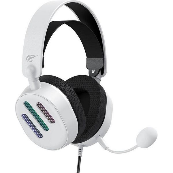 Havit H2038U - Cuffie Da Gioco, Bianco E Nero-image