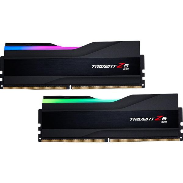 G.Skill Trident Z5 Rgb - DDR5 - Kit - 64 Gb: 2 X 32 Gb - Dimm 288-PIN - 6000 Mhz - CL30 - Nonecc (F5-6000J3040G32GX2-TZ5-image