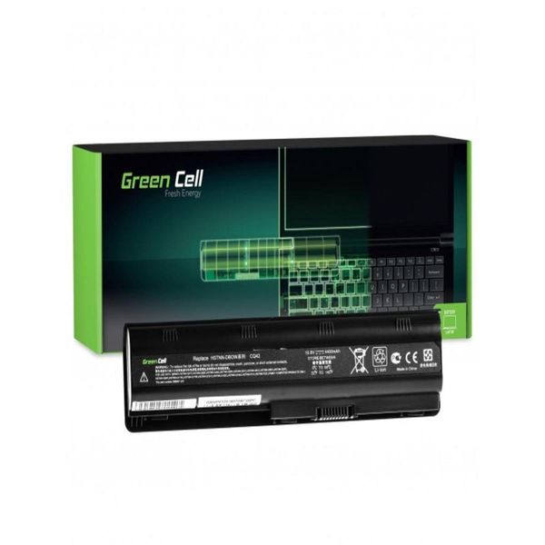 Green Cell - Batteria Per Computer Portatile (Equivalente A: Hp MU06) - Ioni Di Litio - 6 Celle - 4400 Mah - Nero - Per Compaq P-image
