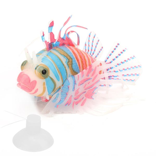 Pesce Di Plastica Realistico, Pesce Di Simulazione Con Ventosa, Pesce Di Simulazione, Pesce Colorato Finto, Decorazione Luminosa Per Acquario, Decorazioni Per Acquario-image