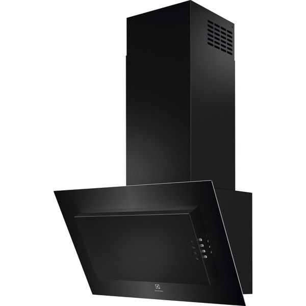 Cappa Decorativa Da Parete Da 60 Cm, 600 M³/H, Nera Electrolux Lfv326K-image