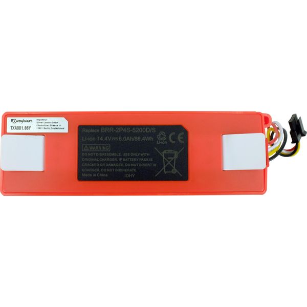 Batteria Sostitutiva Powersmart 6Ah 14,4V Per Xiaomi Q7 Max, Q7 Max+, S7 Max, S7 Maxv, S7 Maxv Plus, S7 Maxv Ultra,-image