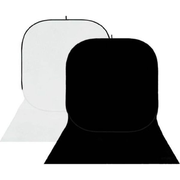 Studioking BBT-01-20 Pannello Di Supporto Bianco-Nero 150X400 Cm-image