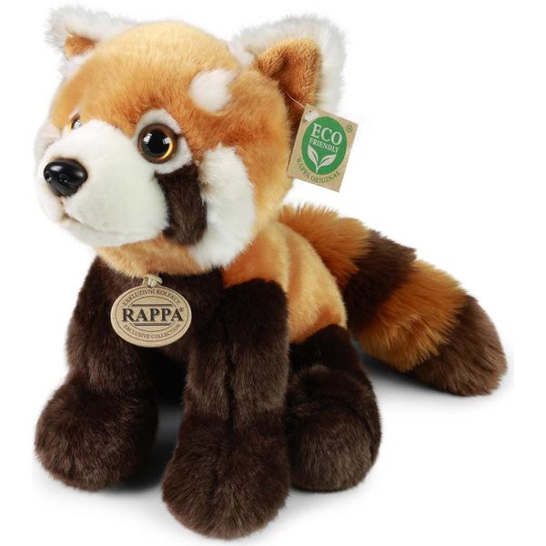 Rappa Peluche Panda Rosso In Piedi 28 Cm ECO-FRIENDLY-image