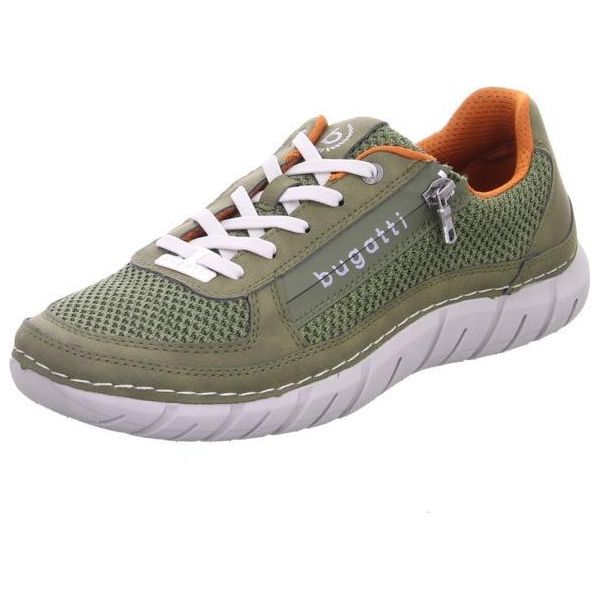 Bugatti Compton Scarpe Uomo - Sneakers - Scarpe Basse Verde Tempo Libero Nuovo-image