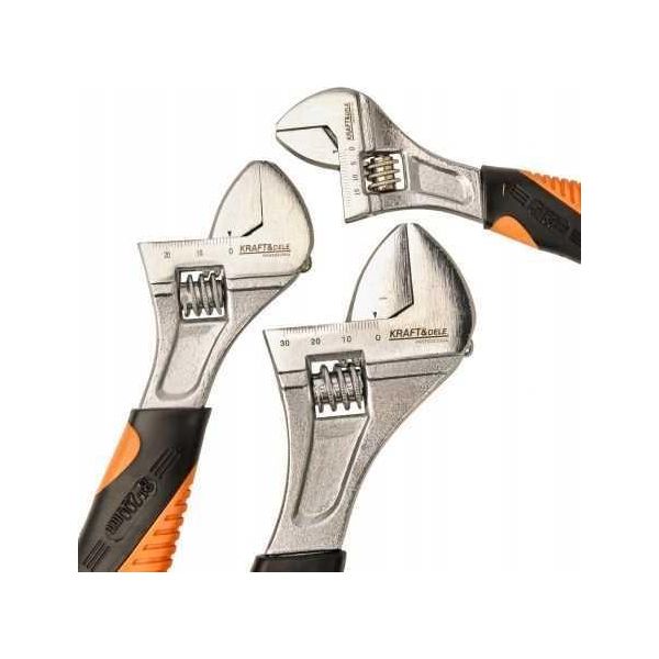Kraft&Dele KD10635 Set Di Chiavi Regolabili 3 Pz-image