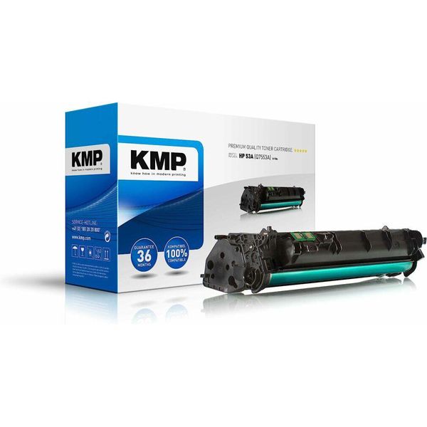 Kmp H-T86 - Nero - Compatibile - Cartuccia Di Toner (Alternativo A: Hp 53A)-image