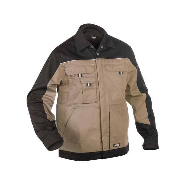 Dassy® Lugano Giacca Da Lavoro Bicolore Khaki/Black Taglia M Lunghezza: Standard-image
