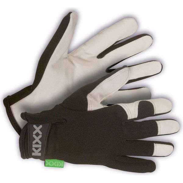 Kixx Work Line Guanto Da Lavoro In Spandex E Nappa Di Capra - Misura 8-image