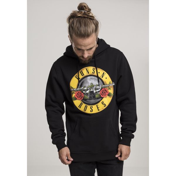 Merchcode Felpa Con Cappuccio Guns N' Roses Logo Hoody Nero-3Xl-image