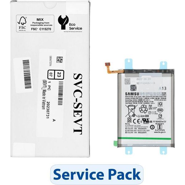 Batteria Servicepack EB-BA217ABY Per Samsung A13/A04S/A13/A13 5G/A127 GH82-22989A-image