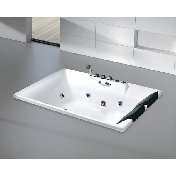 Spa-Bath Whirlwanne Whirlpool Blubberbad Badewanne Sprudelbad 183X123 Cm-image