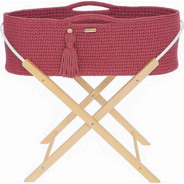 Boho Babymand - Culle Fatte A Mano - Incluso Materasso In Legno E Materasso Antibatterico-image