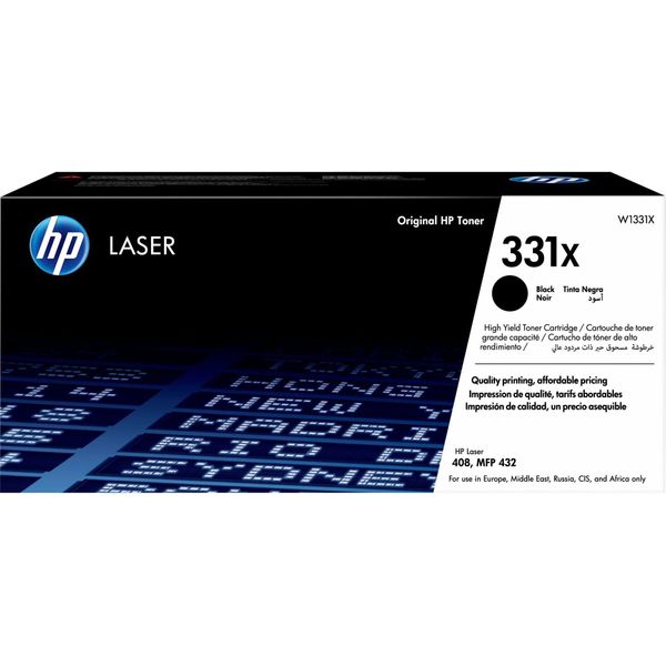 Hp Cartuccia Toner Nero Originale Laser 331X Ad Alta Capacità - 15000 Pagine - Nero - 1 Pz-image