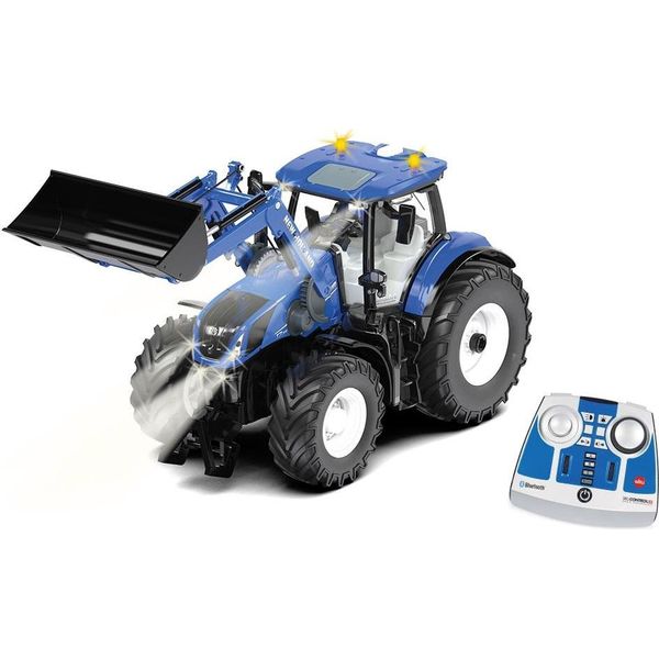 Siku Control - Bluetooth, New Holland T7.315 Con Caricatore Frontale E Telecomando-image