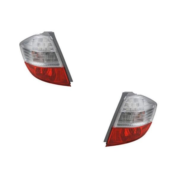 Johns, Led Cluster Luce Posteriore Si Adatta Per Honda Jazz Ge 07/2008-03/11 Set Sinistra Re-image