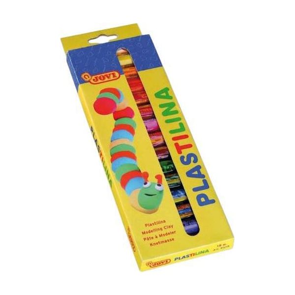 Jovi 90/15 Jovi Knete Plastilina Farbsortiert 15 Farben Je 15,0 G-image