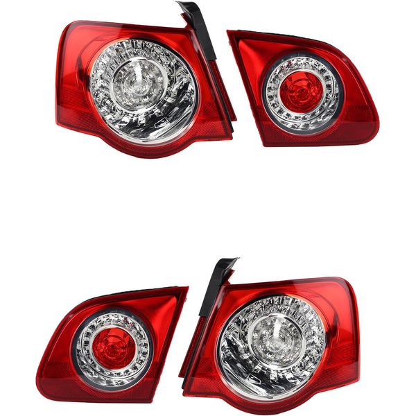 Johns, Gruppo Ottico Posteriore Per Vw Passat 05 3C Set Interno-Esterno 05-10/11 Lr-image
