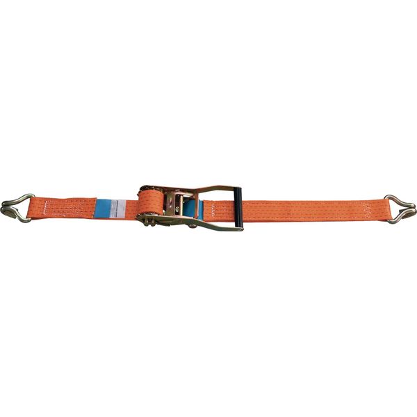 Cinghia Di Ancoraggio Din En 12195-2 L.8M W.50Mm W.Ratchet+Tip Lc U 5000 Dan Dolezych-image