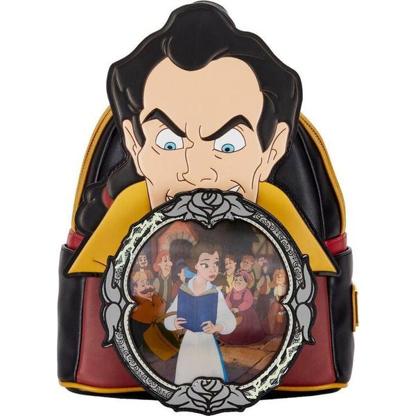 Loungefly - Plecak Disney PięKna I Bestia Scena Z Gastonem 26Cm-image