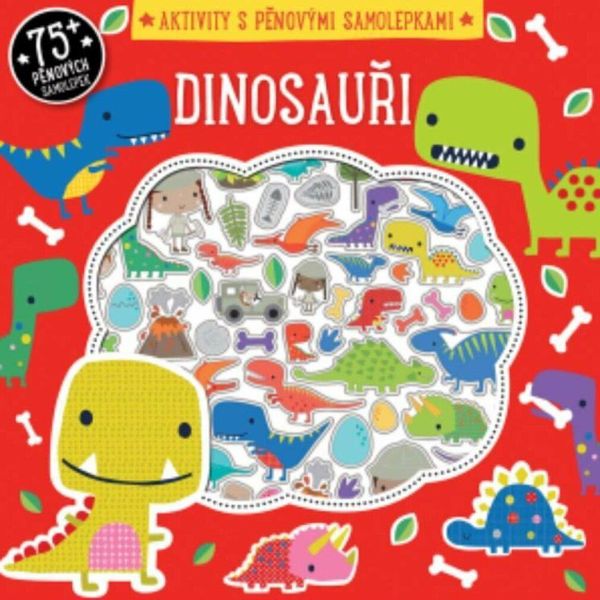 Dinosauri - Attività Con Adesivi Di Gommapiuma (Machell Dawn)-image