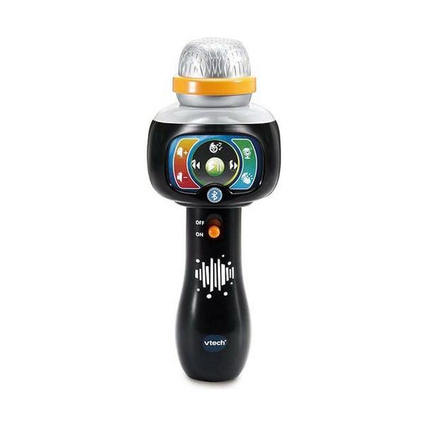 Vtech - Microfono Karaoke Per Bambini, Karaoke Sing Along With Me, Nero, Versione Esp Vtech-image