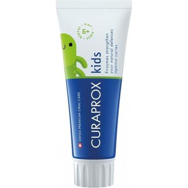 Curaprox Dentifricio Per Bambini Alla Menta Da 6 Anni 1450 Ppm 60 Ml-image