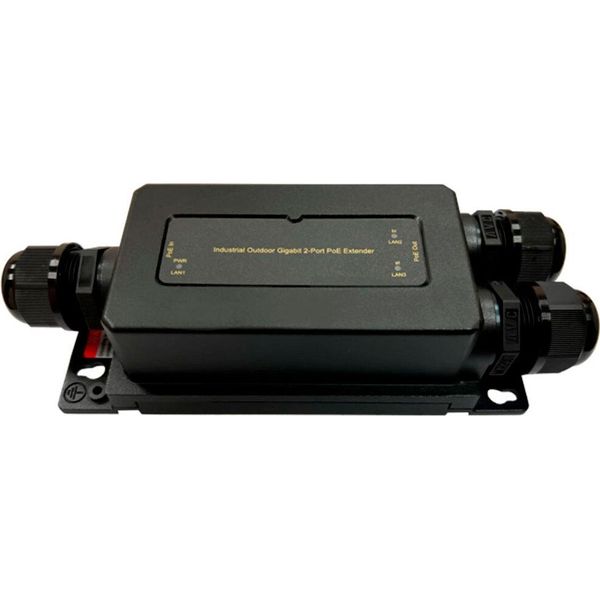 Levelone 1X Estensore/Ripetitore Industriale POR-1322 IP67 Poe Bt-image