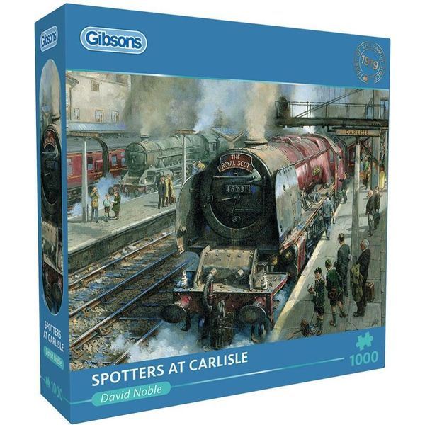 Puzzle Gibsons Spotters At Carlisle - 1000 Pezzi - Puzzle Del Treno-image
