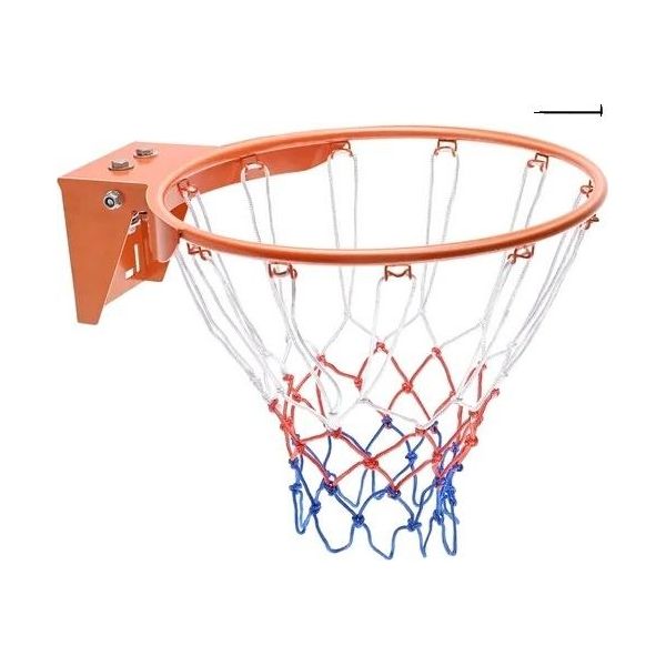 Canestro Da Basket, Design A Parete, Anello Flessibile Per Impieghi Gravosi, Arancione-image