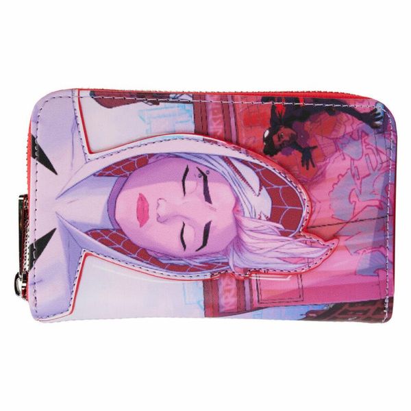 Loungefly Marvel Spider-Verse Portfel Spider-Gwen - Stylowy Akcesorium Fandomowe-image